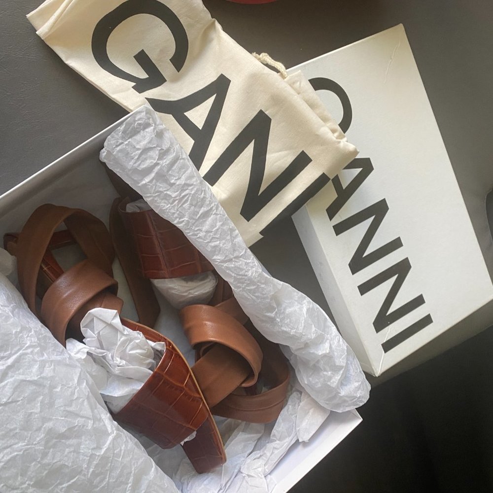 New GANNI Heeled Sandals